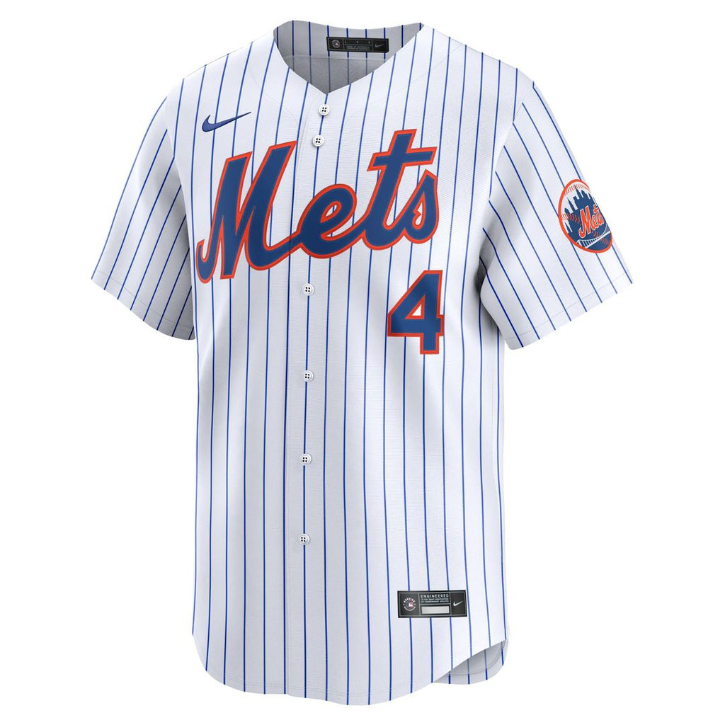 Francisco Alvarez New York Mets Nike Home Limited Player Jersey - White Official MLB Team Apparel Baseball Fan Gear