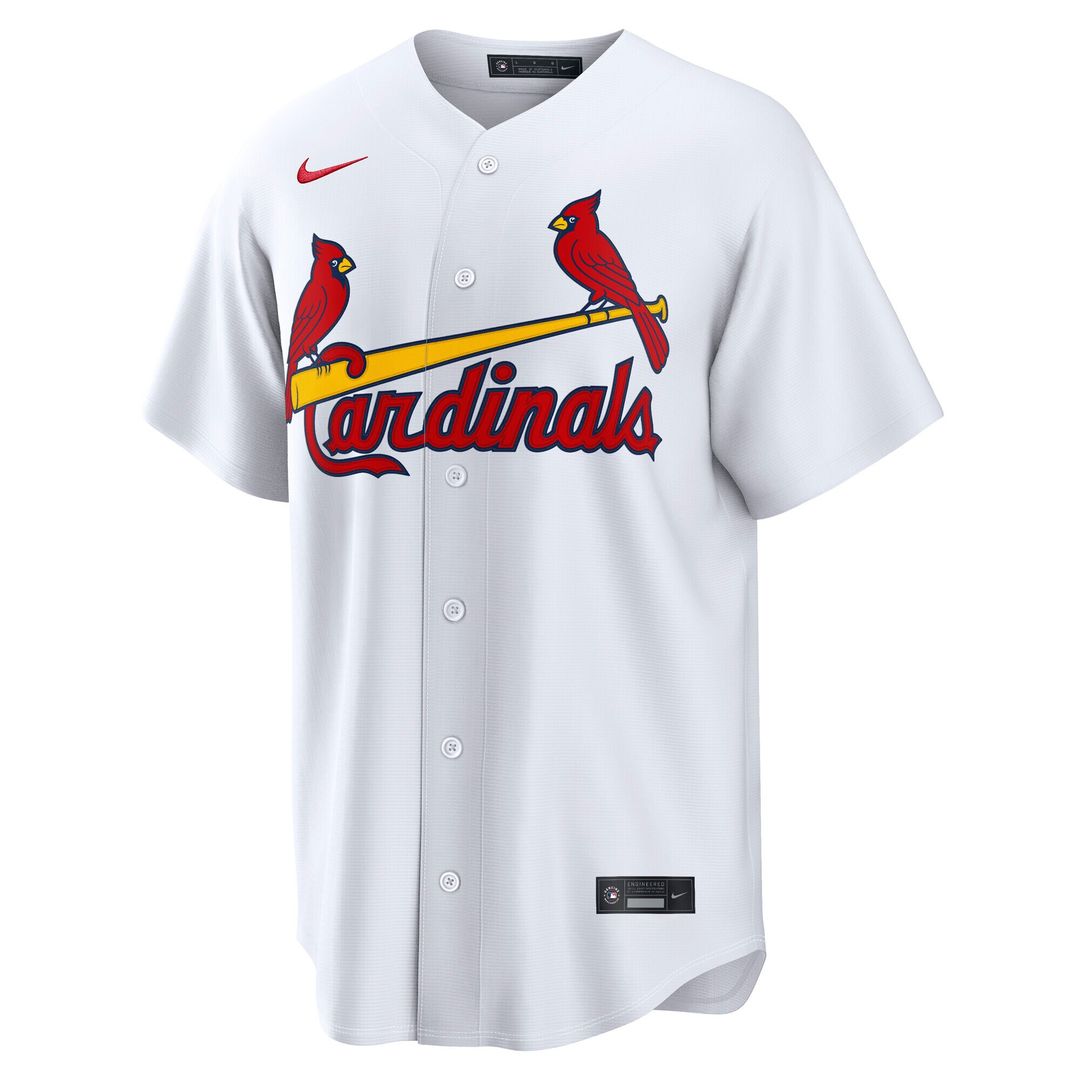 Lars Nootbaar St. Louis Cardinals Nike Home Replica Jersey - White Official MLB Team Apparel Baseball Fan Gear