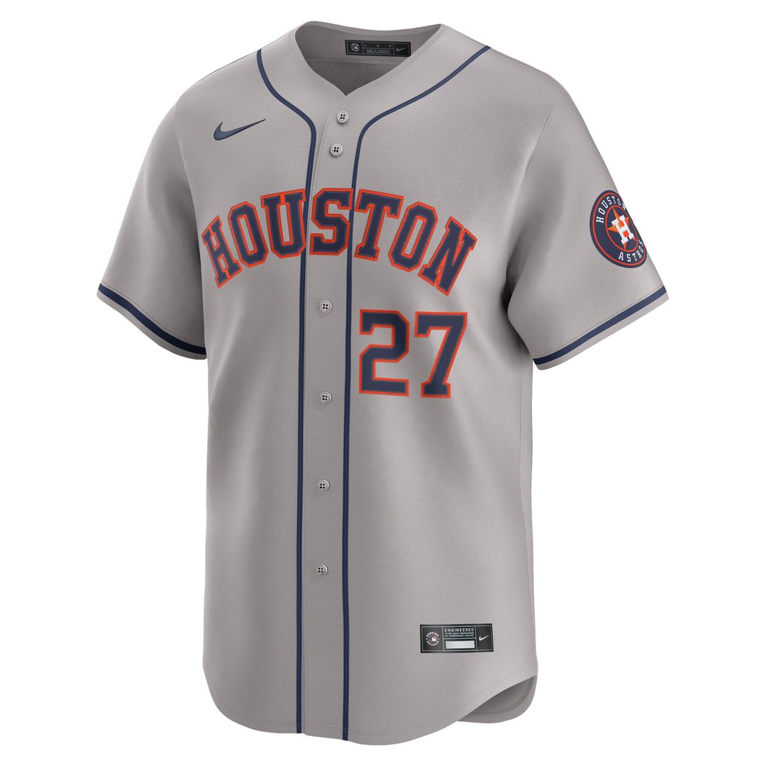 Jose Altuve Houston Astros Nike Home Limited Player Jersey - White Official MLB Team Apparel Baseball Fan Gear