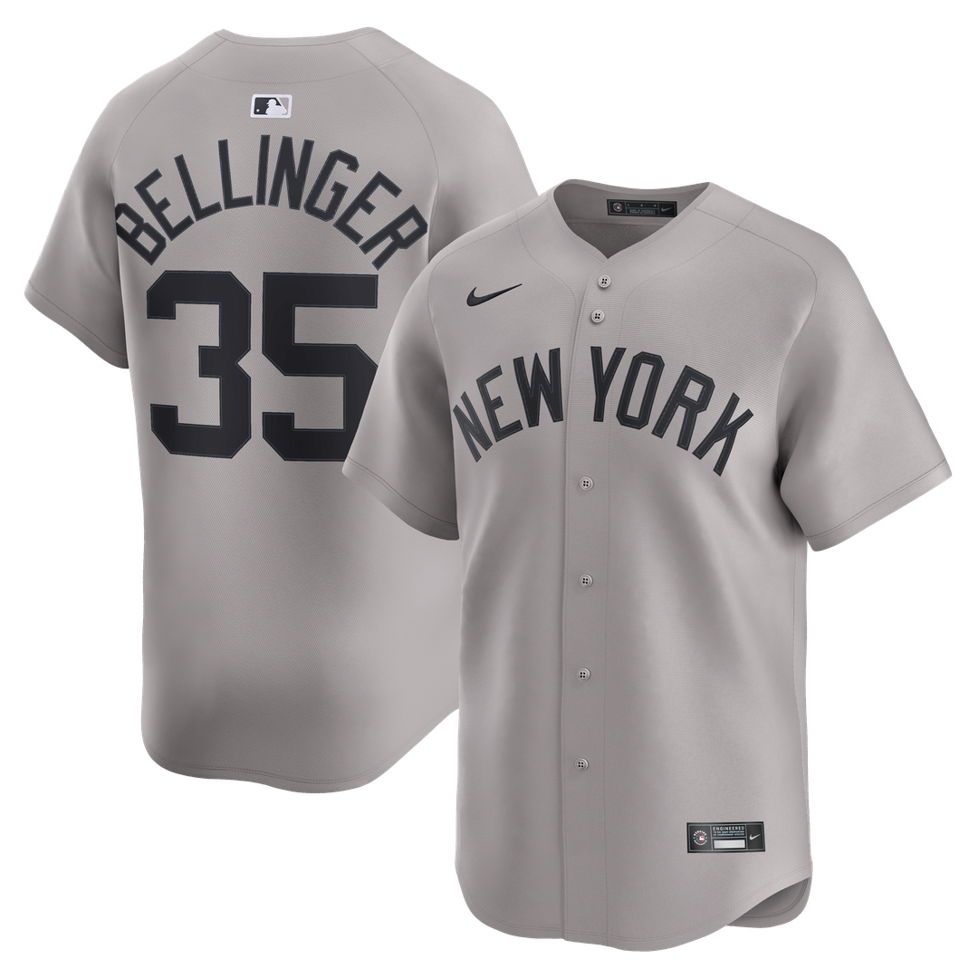 Cody Bellinger New York Yankees Nike Road Limited Player Jersey - Gray Official MLB Team Apparel Baseball Fan Gear