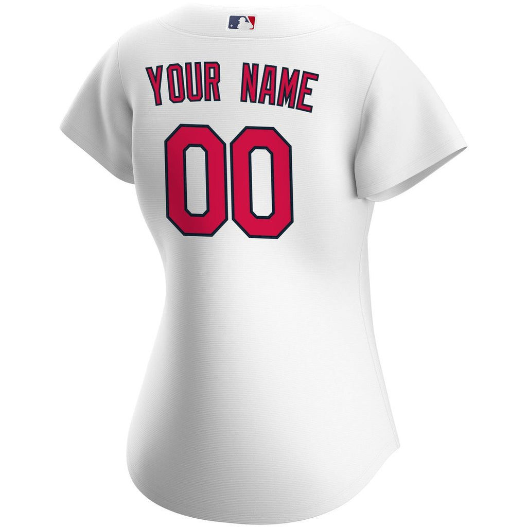 St. Louis Cardinals Nike Women's Home Replica Custom Jersey - White Official MLB Team Apparel Baseball Fan Gear