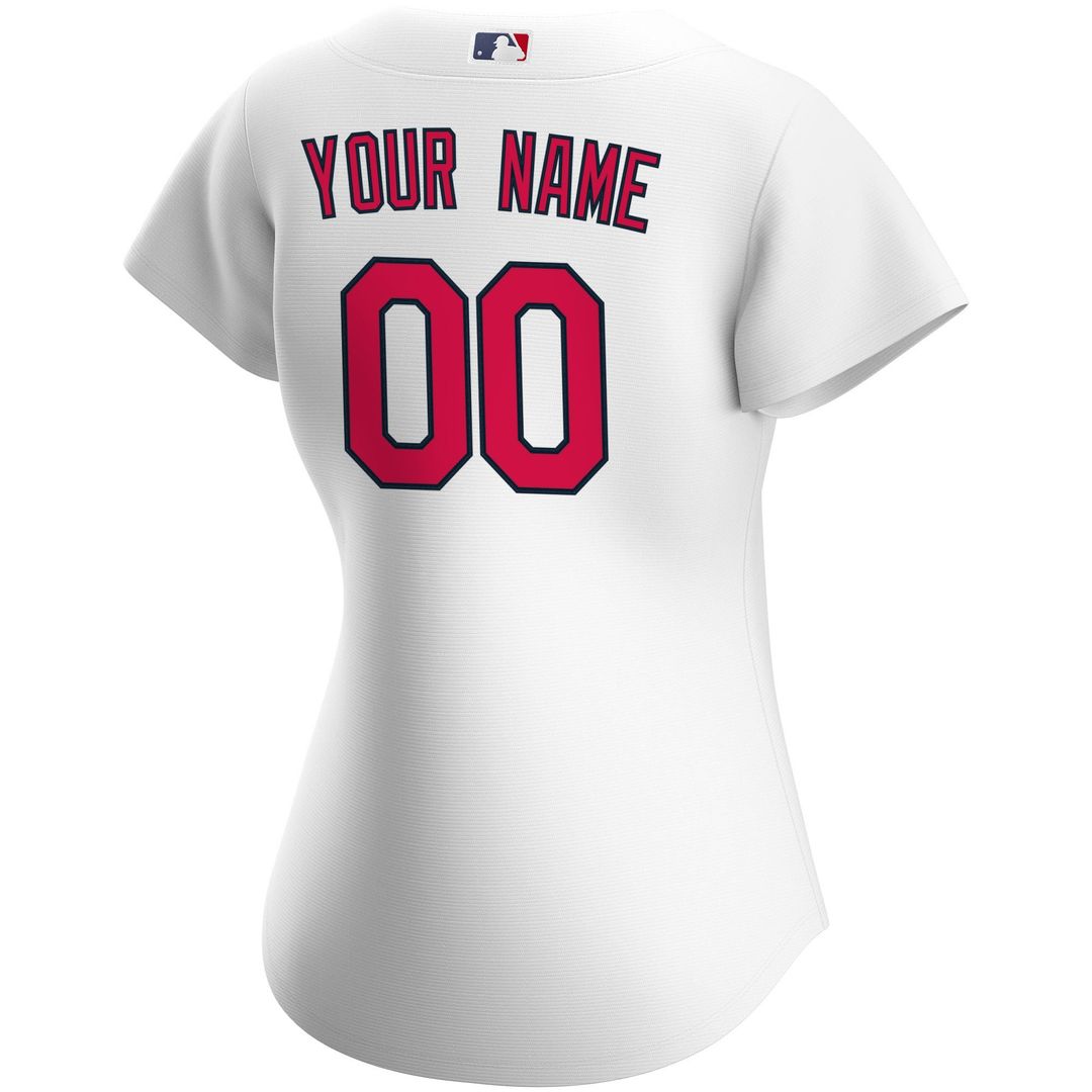 St. Louis Cardinals Nike Women's Home Replica Custom Jersey - White Official MLB Team Apparel Baseball Fan Gear