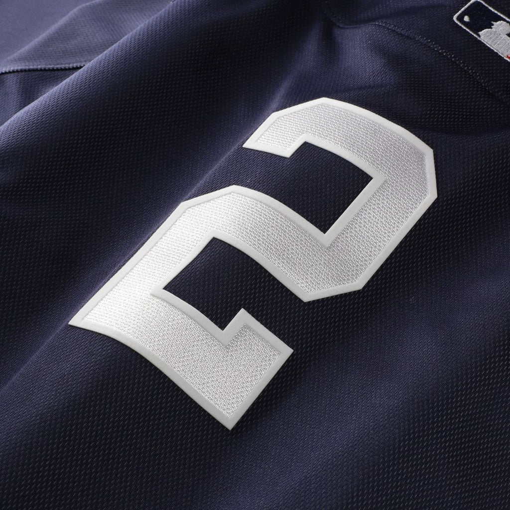 Derek Jeter New York Yankees Mitchell & Ness Authentic Batting Practice Jersey - Navy Official MLB Team Apparel Baseball Fan Gear