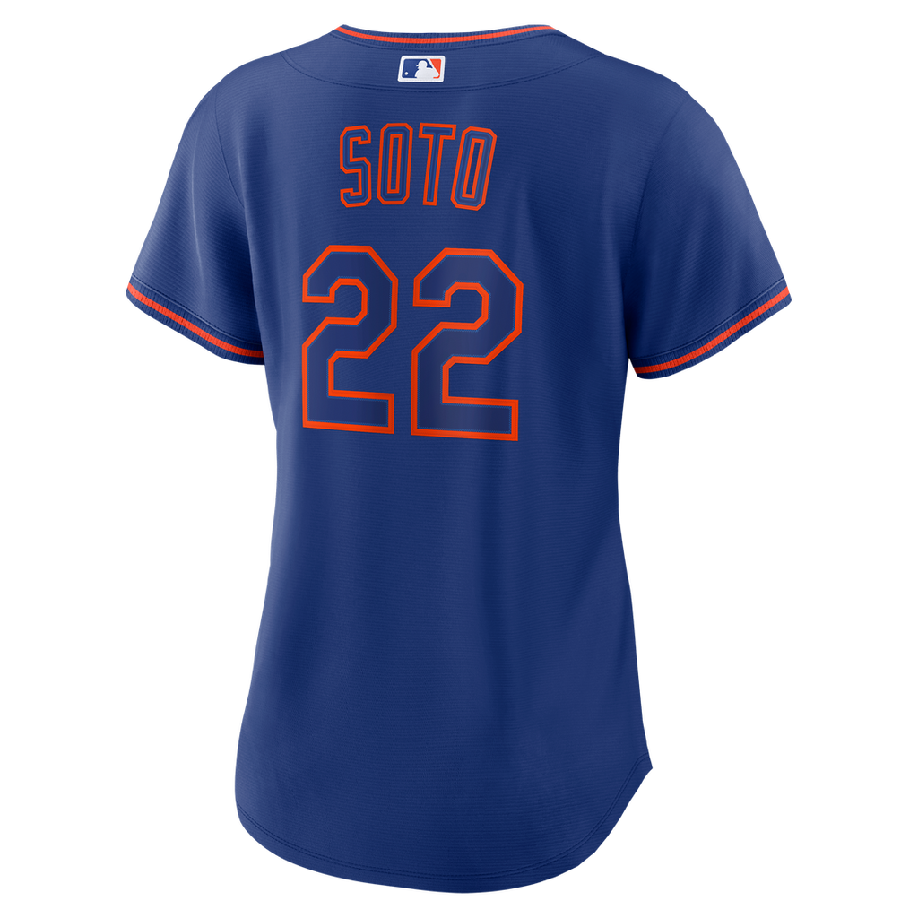 Juan Soto New York Mets Nike Women's Alternate Replica Jersey - Royal Official MLB Team Apparel Baseball Fan Gear