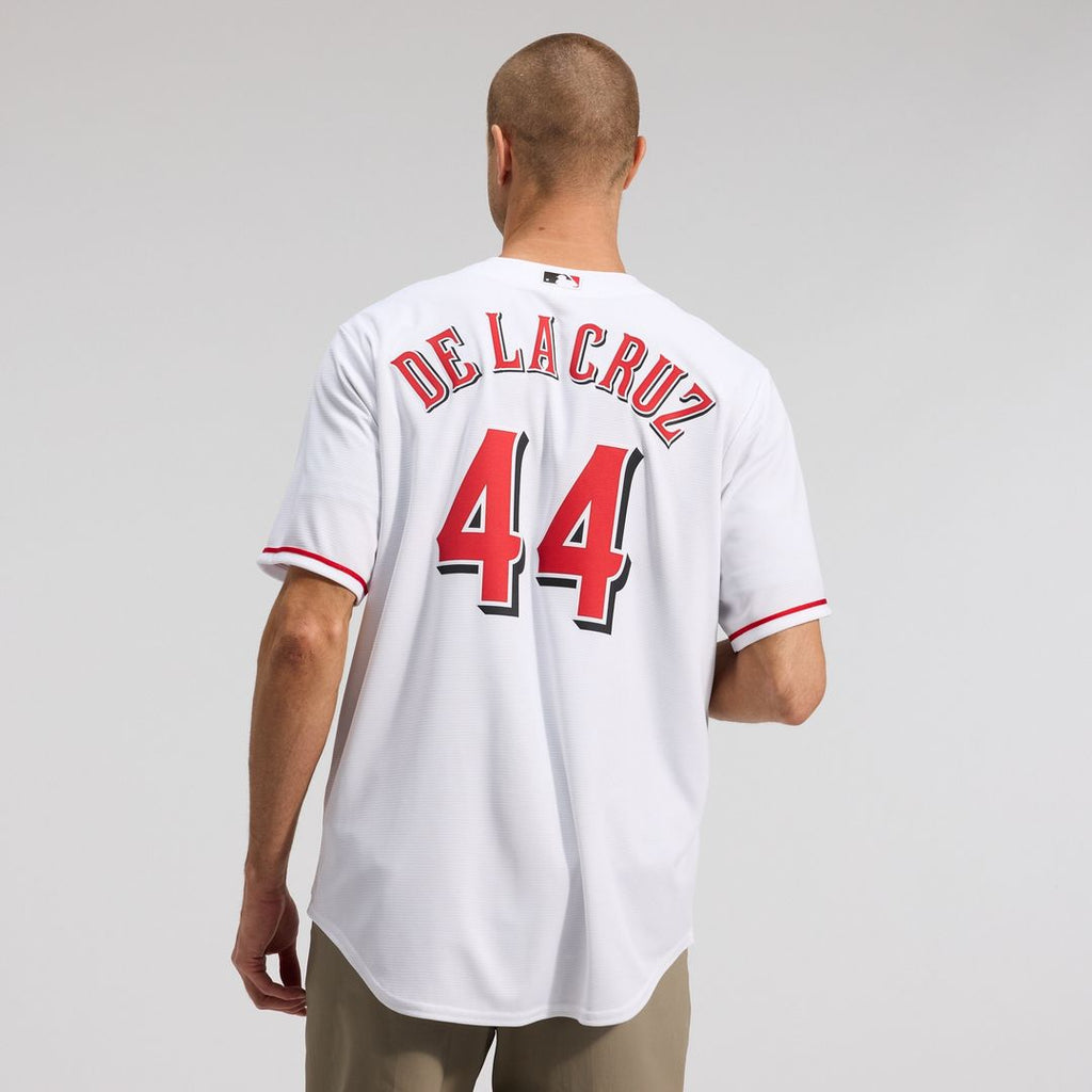 Elly De La Cruz Cincinnati Reds Nike Alternate 2 Replica Jersey - White Official MLB Team Apparel Baseball Fan Gear