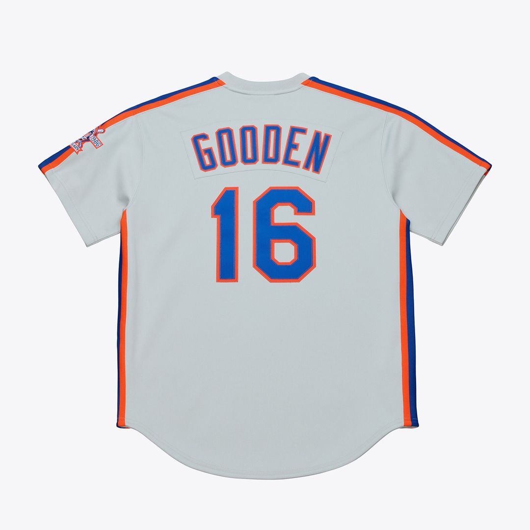 Dwight Gooden New York Mets Mitchell & Ness 1986 Authentic Jersey - White Official MLB Team Apparel Baseball Fan Gear