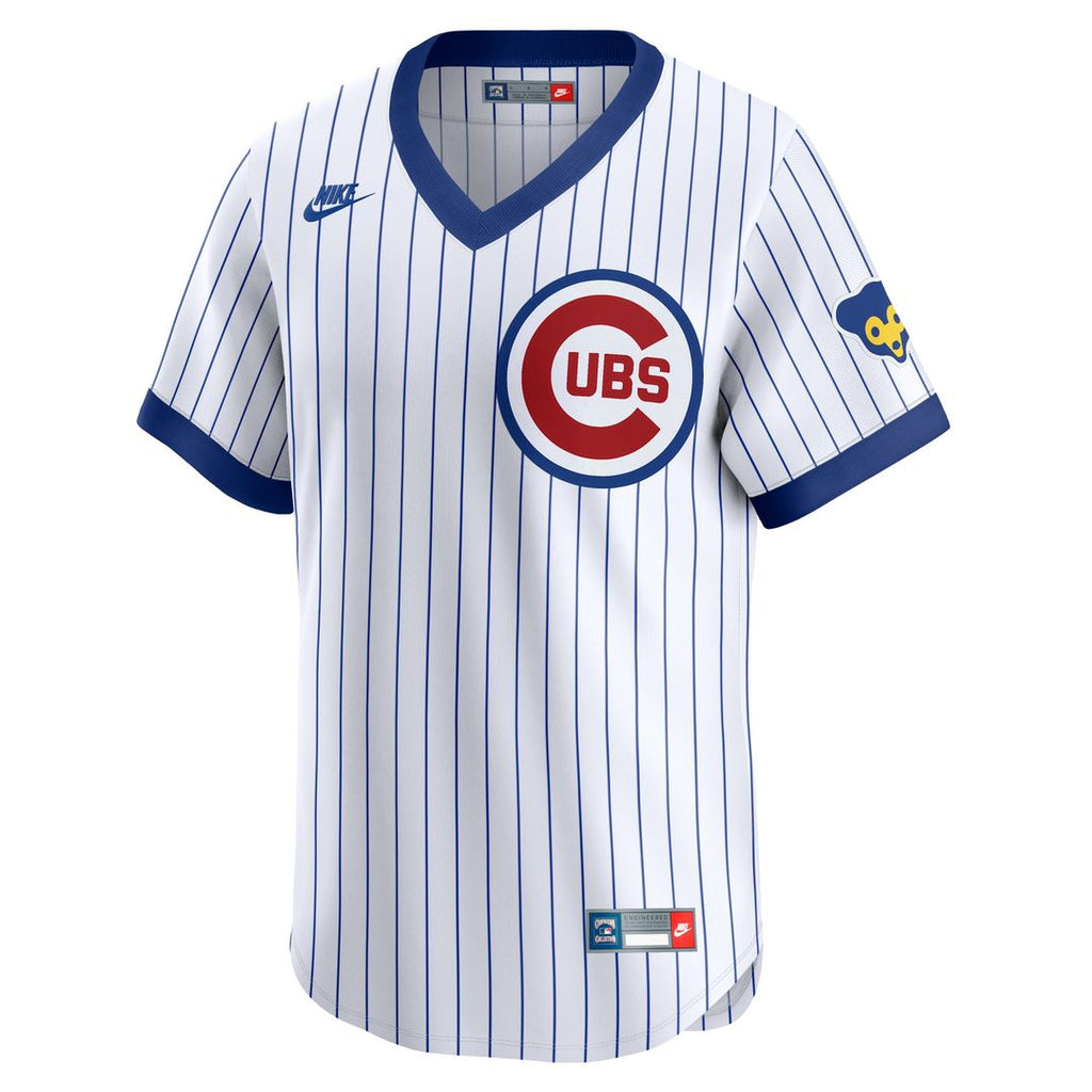 Ryne Sandberg Chicago Cubs Nike Throwback Cooperstown Collection Limited Jersey - White Official MLB Team Apparel Baseball Fan Gear