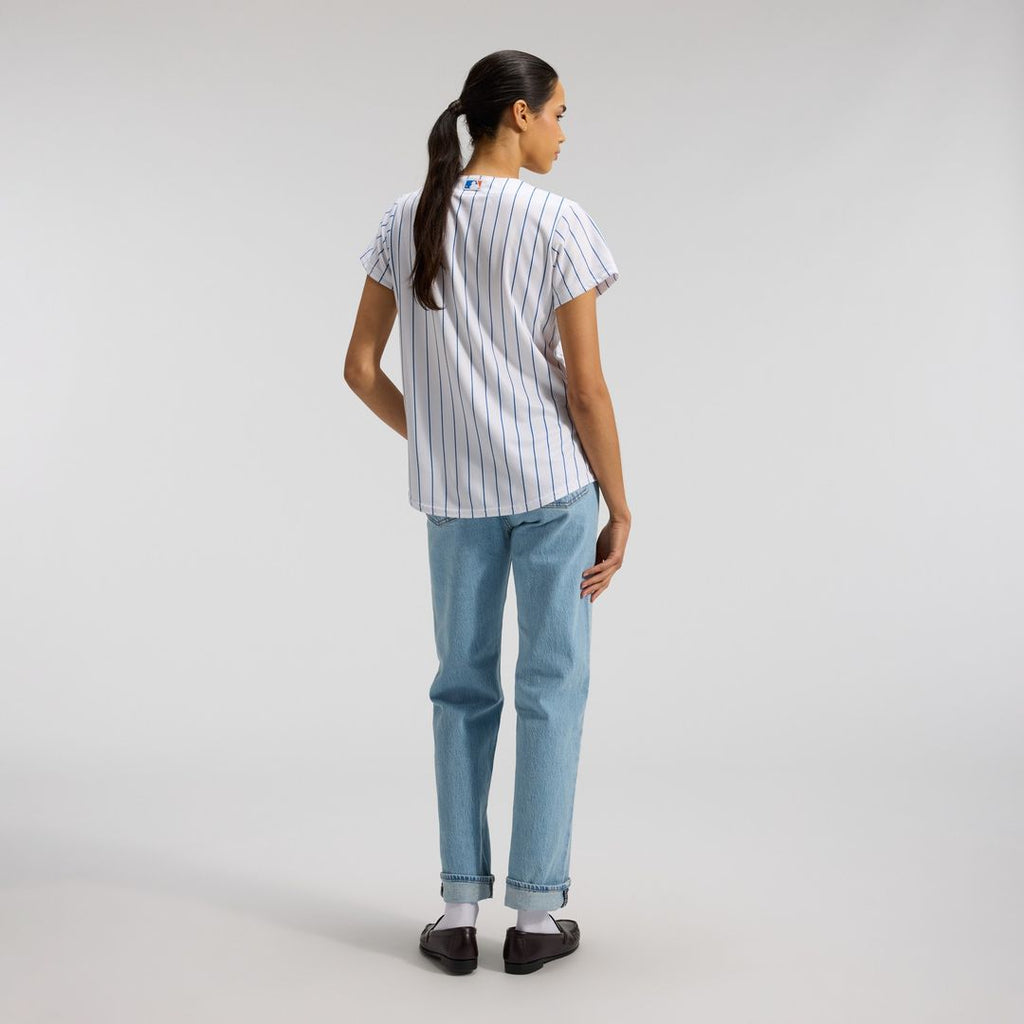 New York Mets Nike Women's Home Replica Team Jersey - White Official MLB Team Apparel Baseball Fan Gear