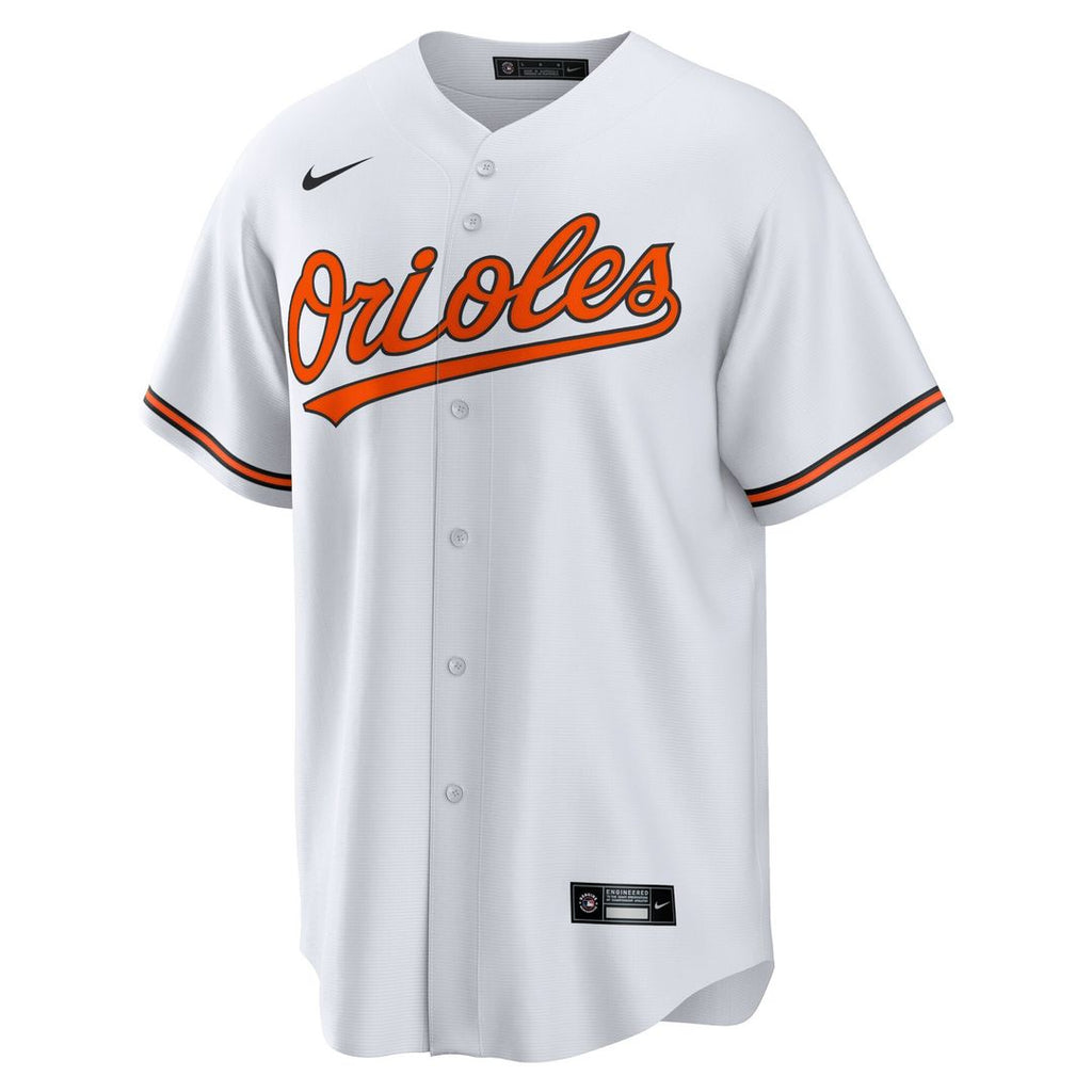 Felix Bautista Baltimore Orioles Nike Replica Player Jersey - White Official MLB Team Apparel Baseball Fan Gear