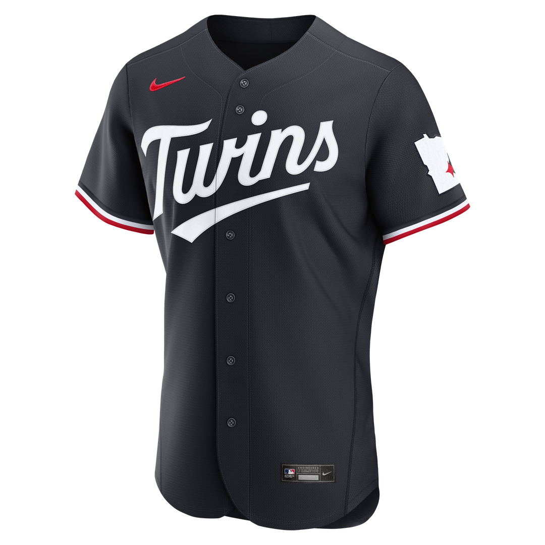 Minnesota Twins Nike Alternate Authentic Jersey - Navy Official MLB Team Apparel Baseball Fan Gear