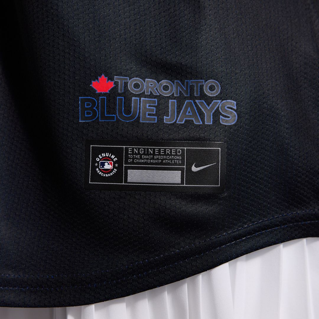 Vladimir Guerrero Jr. Toronto Blue Jays Nike Women's 2024 City Connect Limited Player Jersey - Navy Official MLB Team Apparel Baseball Fan Gear