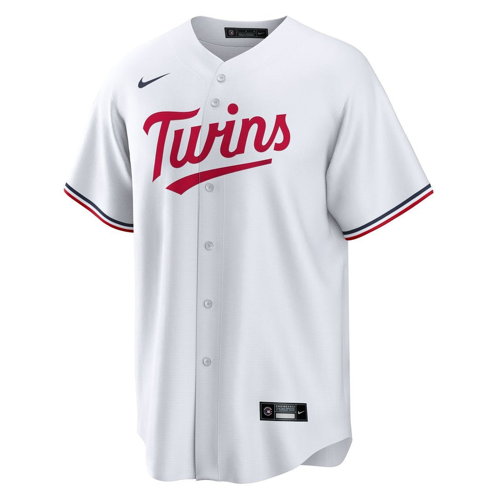 Matt Wallner Minnesota Twins Nike Home Replica Jersey - White Official MLB Team Apparel Baseball Fan Gear