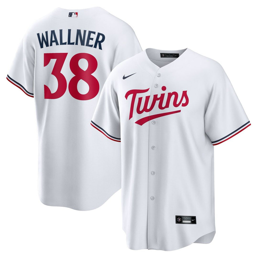 Matt Wallner Minnesota Twins Nike Home Replica Jersey - White Official MLB Team Apparel Baseball Fan Gear