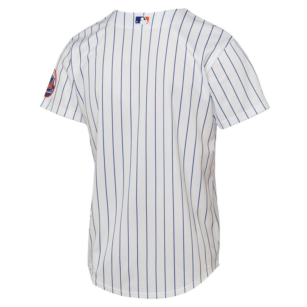 New York Mets Nike Youth Home Stadium Jersey - White Official MLB Team Apparel Baseball Fan Gear