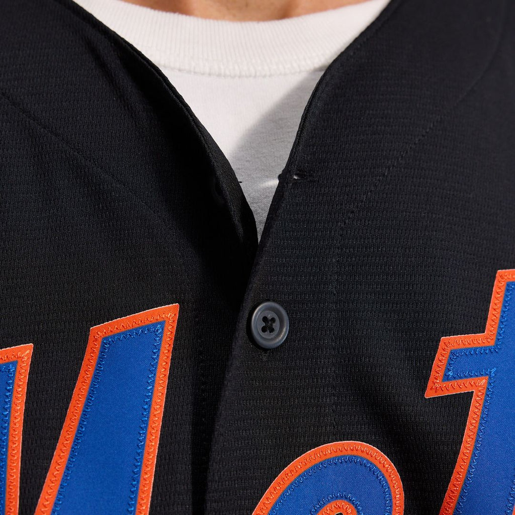 Starling Marte New York Mets Nike Alternate Replica Jersey - Black Official MLB Team Apparel Baseball Fan Gear
