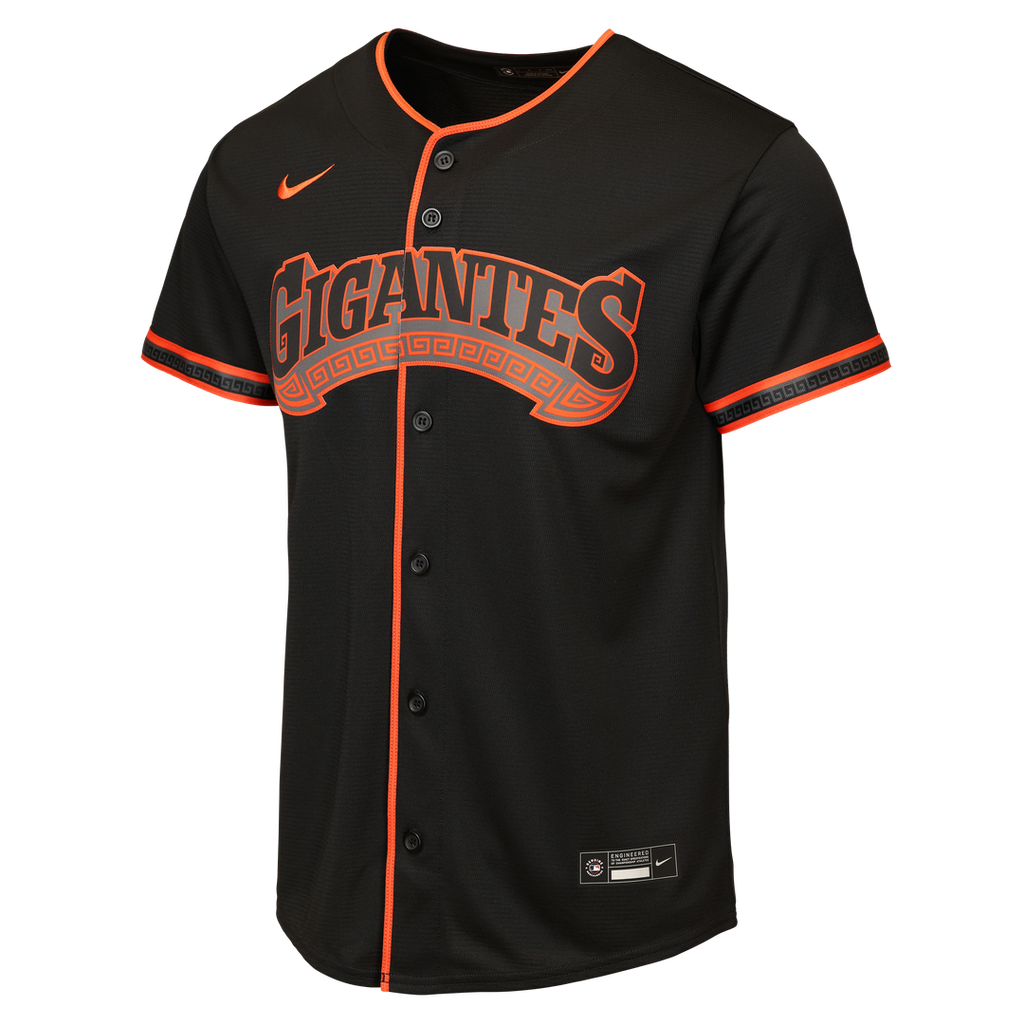Jung Hoo Lee San Francisco Giants Nike Youth Alternate 2 Replica Jersey - Black Official MLB Team Apparel Baseball Fan Gear