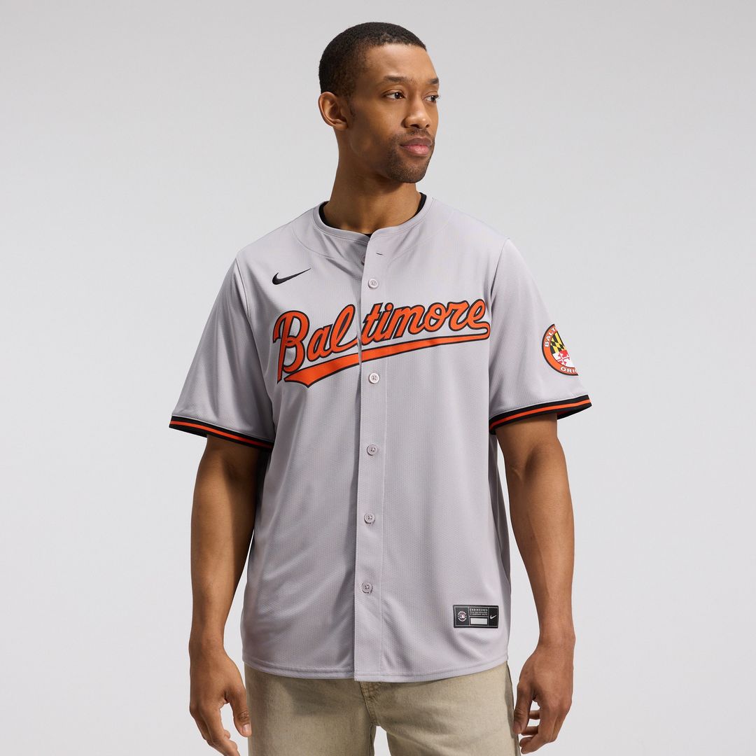 Baltimore Orioles Nike Road Limited Jersey - Gray Official MLB Team Apparel Baseball Fan Gear