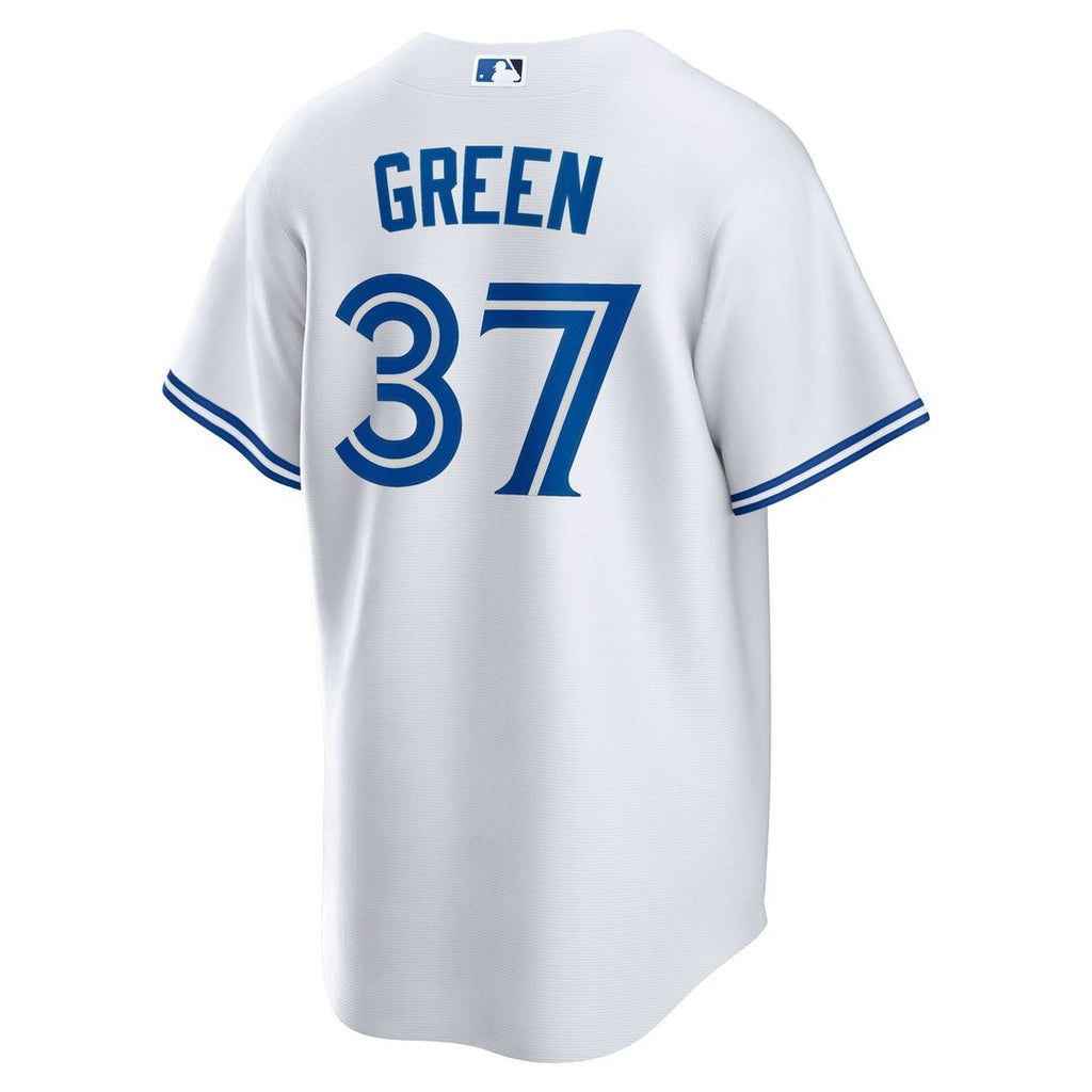 Chad Green Toronto Blue Jays Nike Home Replica Player Jersey - White Official MLB Team Apparel Baseball Fan Gear