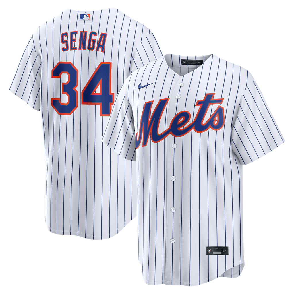 Kodai Senga New York Mets Nike Home Replica Jersey - White Official MLB Team Apparel Baseball Fan Gear