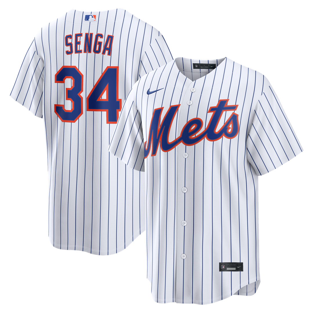 Kodai Senga New York Mets Nike Home Replica Jersey - White Official MLB Team Apparel Baseball Fan Gear