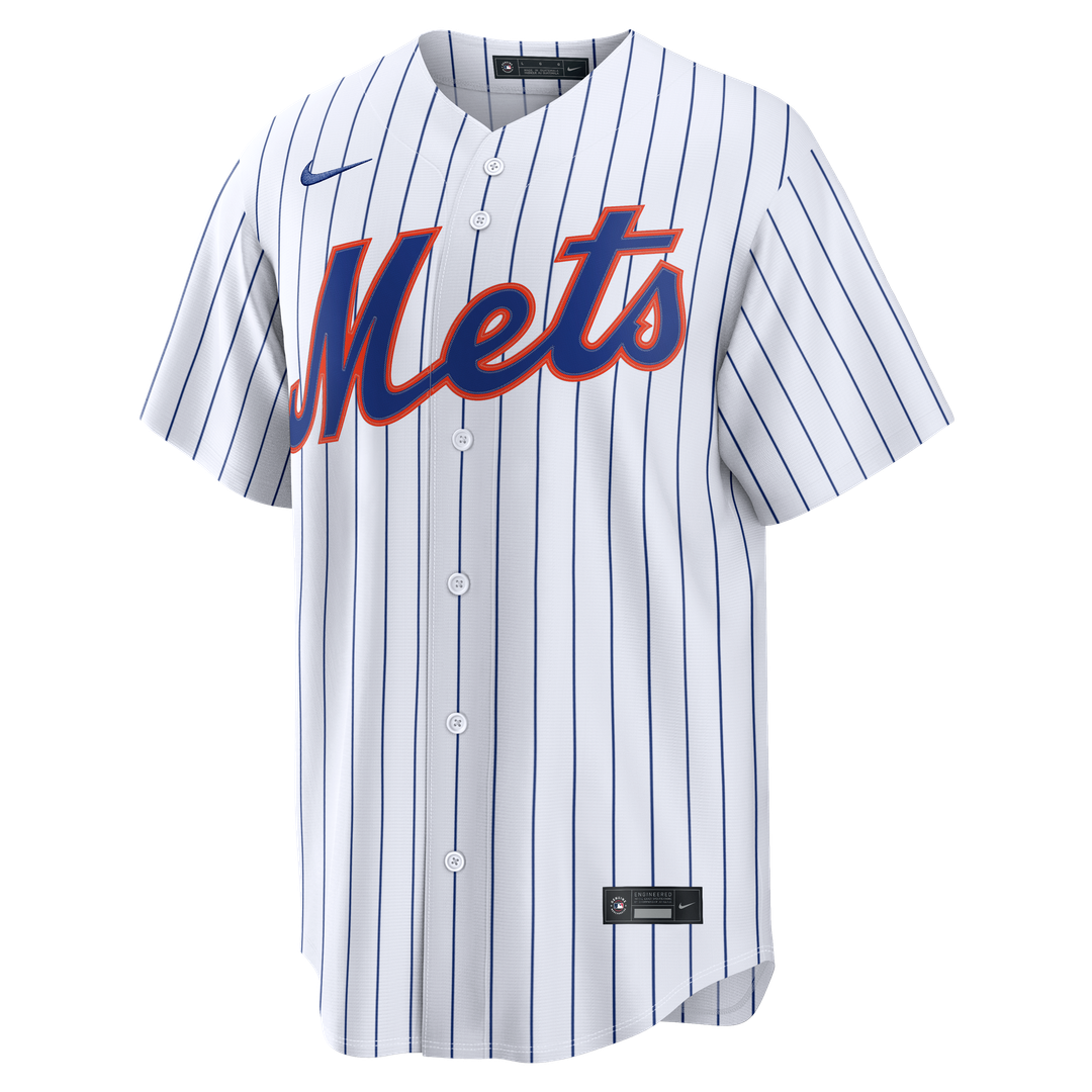 Luis Robert Jr. New York Mets Nike Home Replica Jersey - White Official MLB Team Apparel Baseball Fan Gear