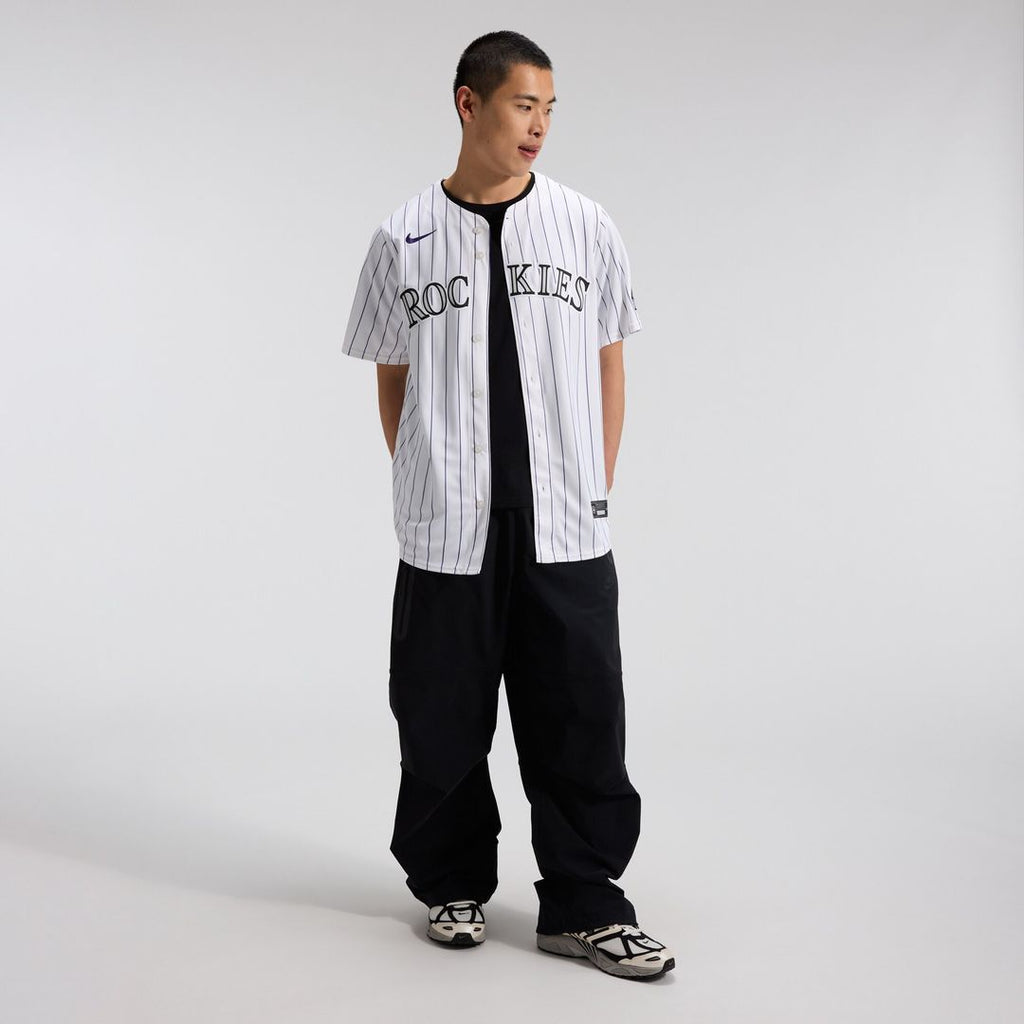 Colorado Rockies Nike Home Limited Jersey - White Official MLB Team Apparel Baseball Fan Gear