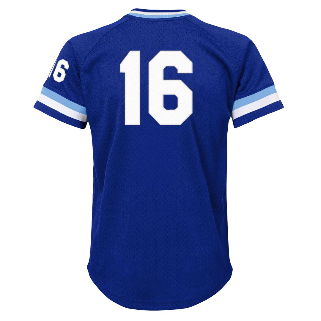 Bo Jackson Kansas City Royals Mitchell & Ness Youth Cooperstown Collection Mesh Batting Practice Jersey - Royal Official MLB Team Apparel Baseball Fan