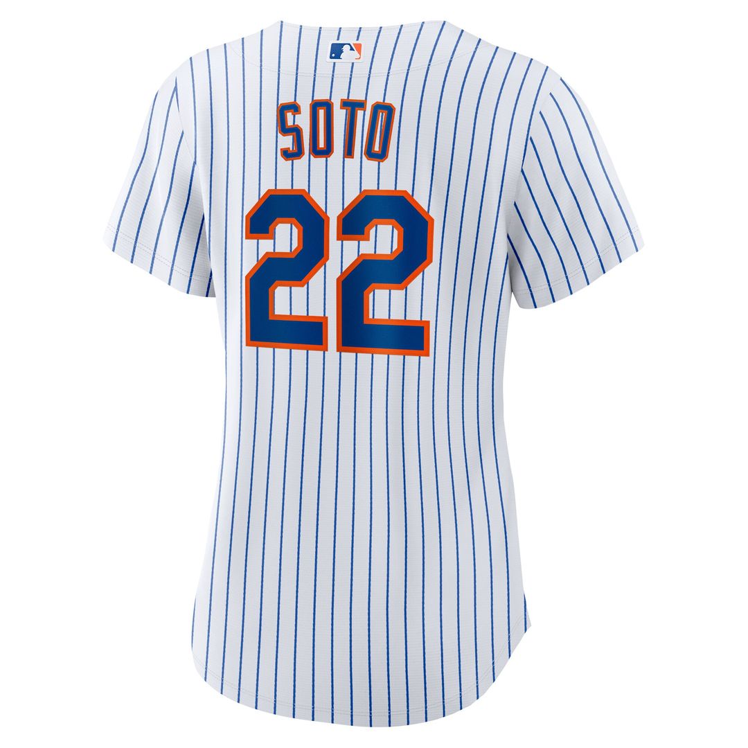 Juan Soto New York Mets Nike Women's Home Replica Player Jersey - White Official MLB Team Apparel Baseball Fan Gear