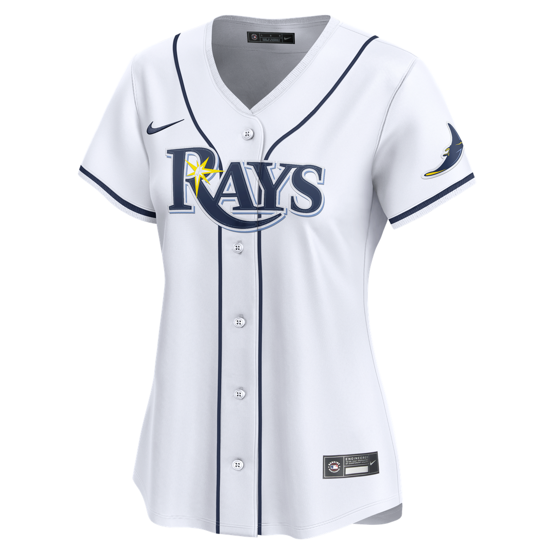 Tampa Bay Rays Nike Women's Home Limited Jersey - White Official MLB Team Apparel Baseball Fan Gear