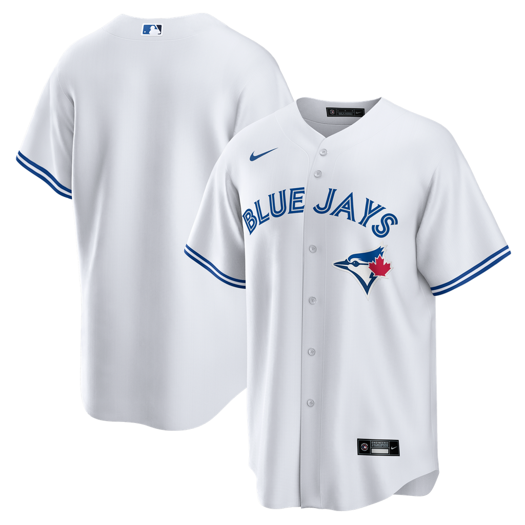 Toronto Blue Jays Nike Home Big & Tall Replica Jersey - White Official MLB Team Apparel Baseball Fan Gear