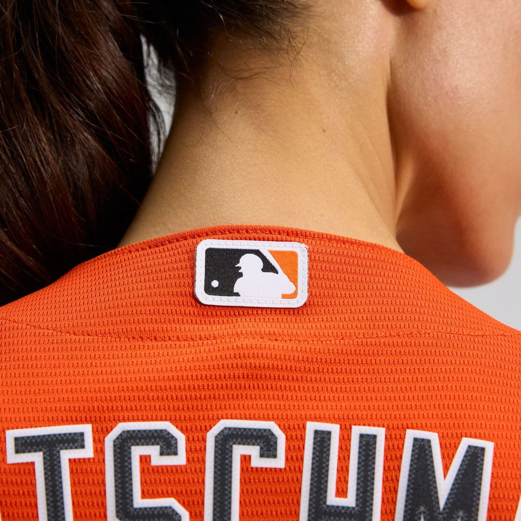 Adley Rutschman Baltimore Orioles Nike Women's Alternate Replica Player Jersey - Orange Official MLB Team Apparel Baseball Fan Gear