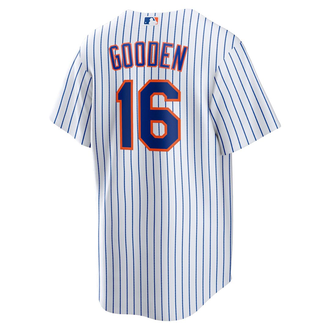 Dwight Gooden New York Mets Nike Home Replica Player Jersey - White Official MLB Team Apparel Baseball Fan Gear