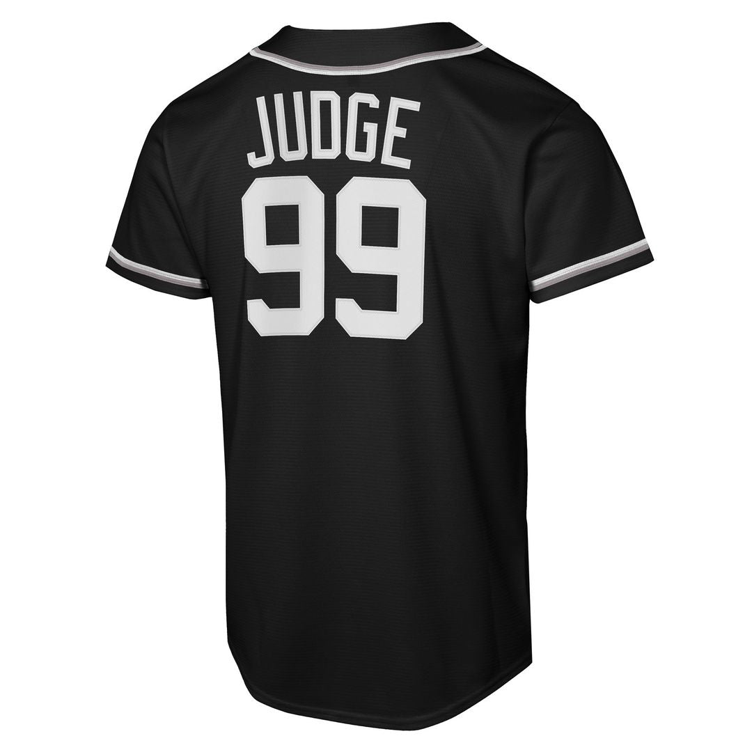 Aaron Judge New York Yankees Nike Youth Fashion Replica Player Jersey - Black Official MLB Team Apparel Baseball Fan Gear