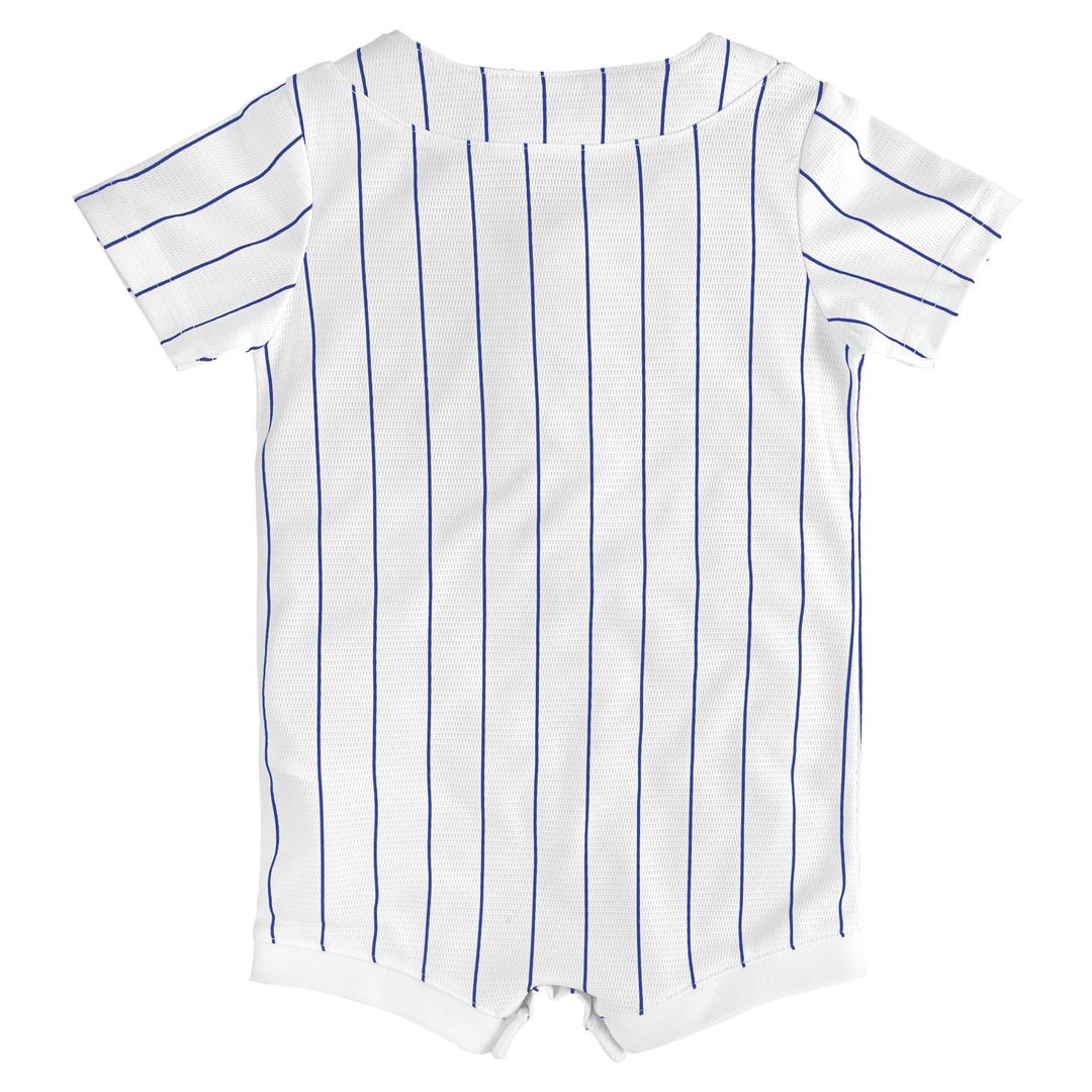 New York Mets Nike Infant Home Replica Romper Jersey - White Official MLB Team Apparel Baseball Fan Gear