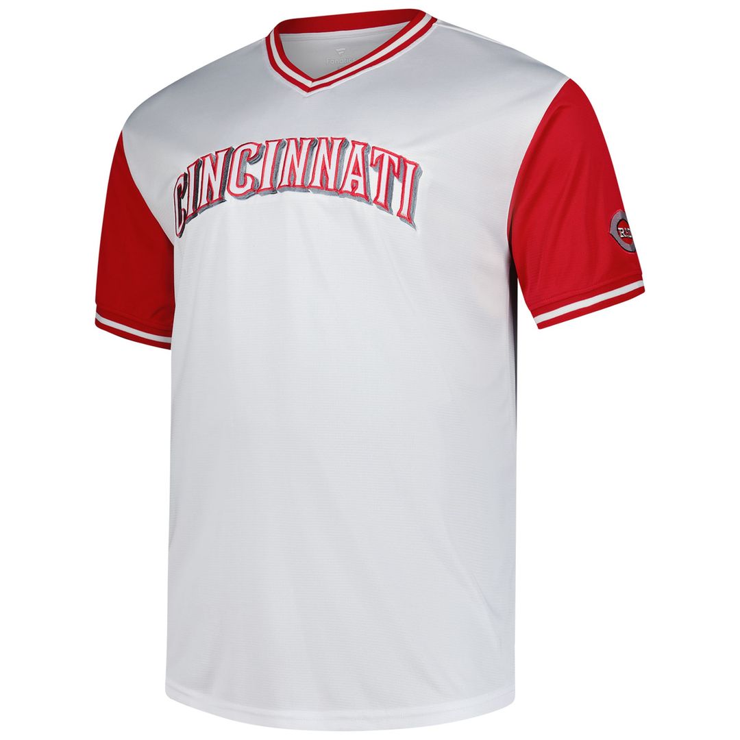 Elly De La Cruz Cincinnati Reds Profile Big & Tall Name & Number Jersey - White Official MLB Team Apparel Baseball Fan Gear
