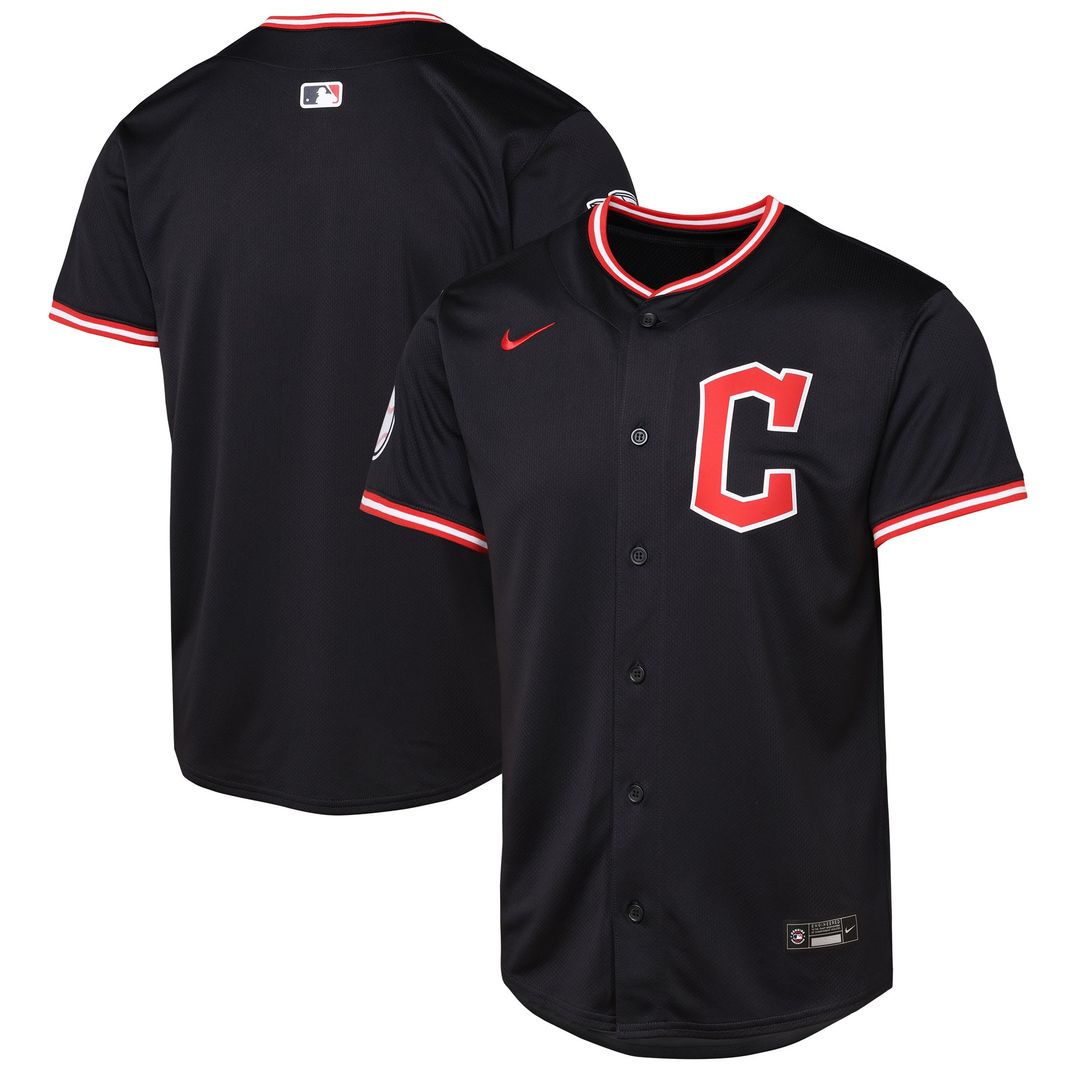 Cleveland Guardians Nike Youth Limited Jersey - Navy Official MLB Team Apparel Baseball Fan Gear