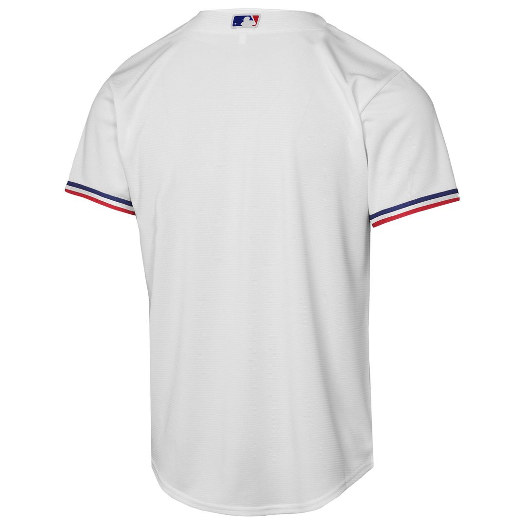 Texas Rangers Nike Youth Home Replica Jersey - White Official MLB Team Apparel Baseball Fan Gear