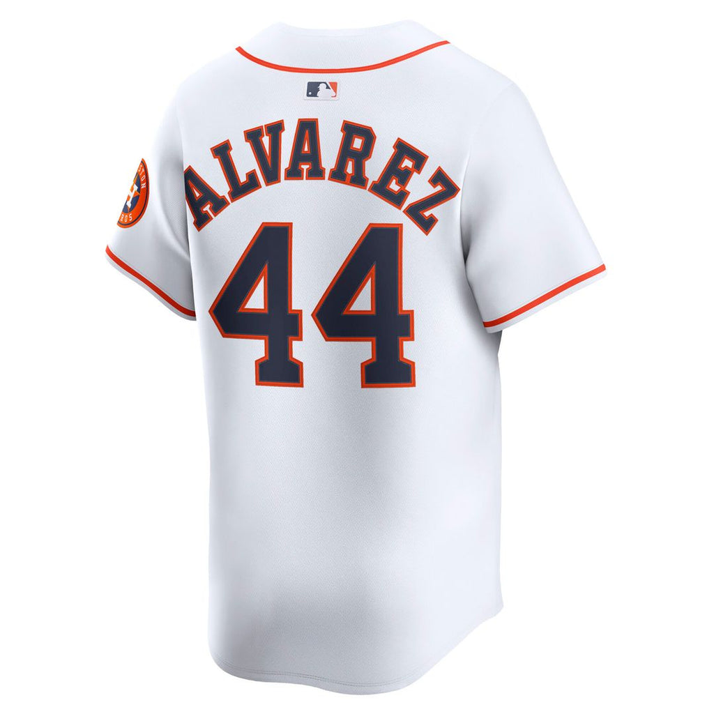 Yordan Alvarez Houston Astros Nike Home Limited Player Jersey - White Official MLB Team Apparel Baseball Fan Gear