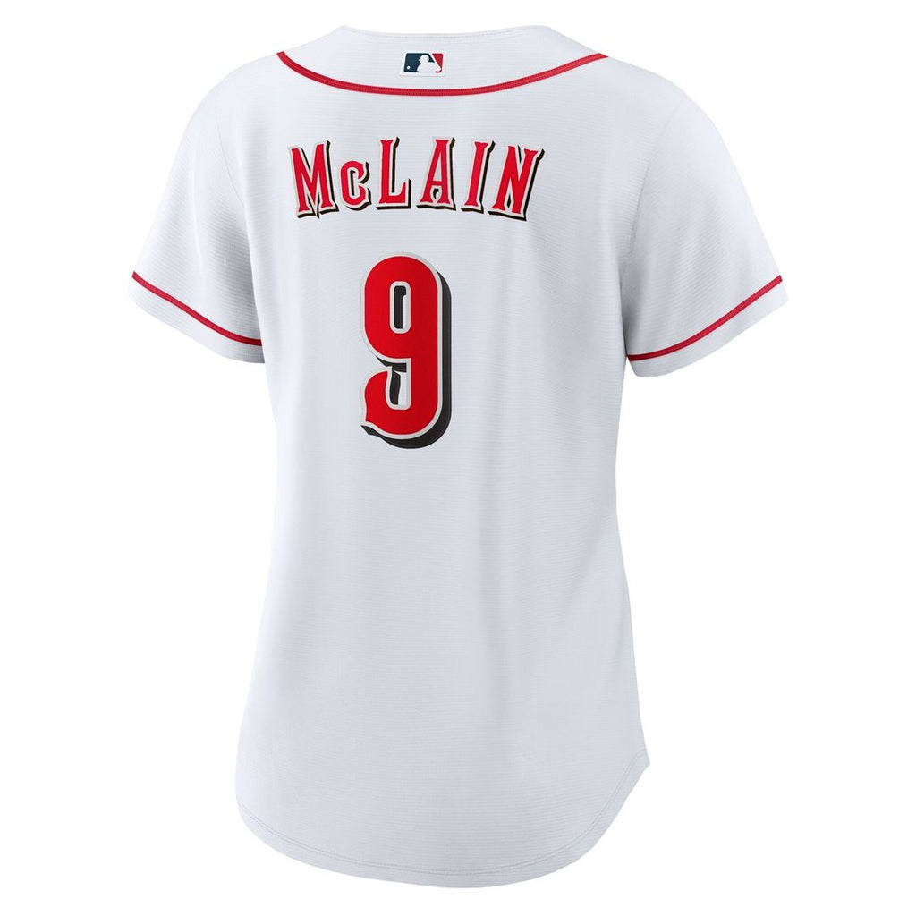 Matt McLain Cincinnati Reds Nike Women's Home Replica Jersey - White Official MLB Team Apparel Baseball Fan Gear