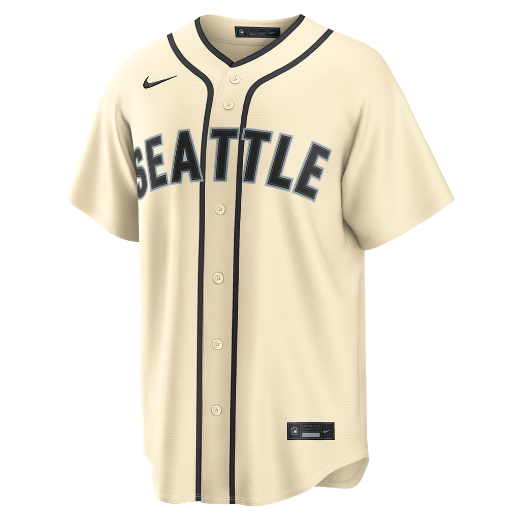 Cal Raleigh Seattle Mariners Nike Alternate Replica Jersey - Teal Official MLB Team Apparel Baseball Fan Gear