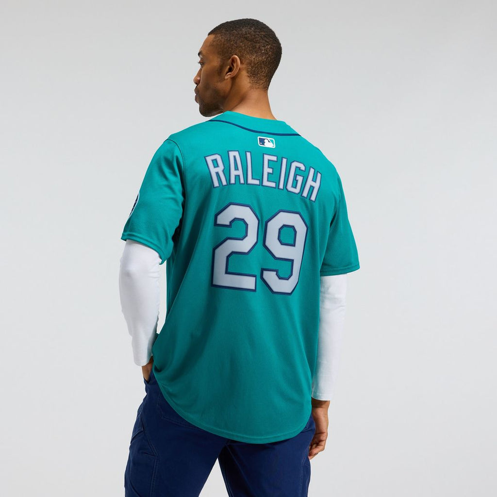 Cal Raleigh Seattle Mariners Nike Home Limited Player Jersey - White Official MLB Team Apparel Baseball Fan Gear