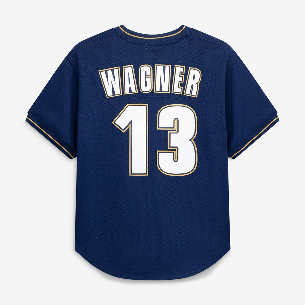 Billy Wagner Houston Astros Mitchell & Ness Authentic Batting Practice Jersey - Navy Official MLB Team Apparel Baseball Fan Gear