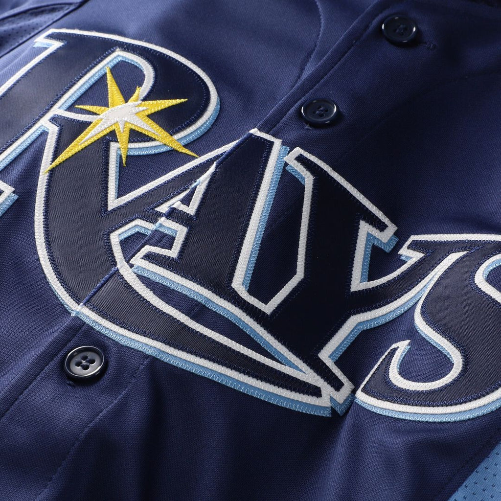 David Price Tampa Bay Rays Mitchell & Ness Authentic Batting Practice Jersey - Blue Official MLB Team Apparel Baseball Fan Gear