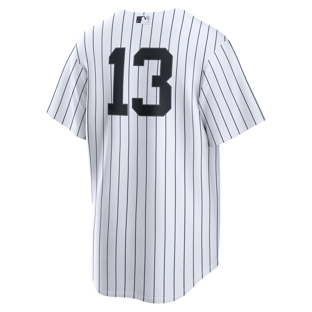 Jazz Chisholm Jr. New York Yankees Nike Home Replica Jersey - White Official MLB Team Apparel Baseball Fan Gear