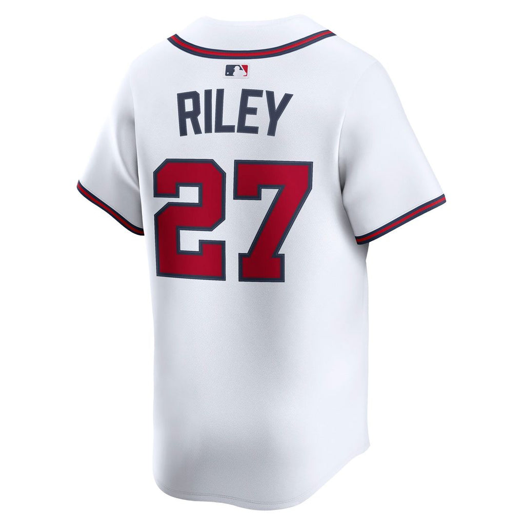 Austin Riley Atlanta Braves Nike Home Limited Player Jersey - White Official MLB Team Apparel Baseball Fan Gear