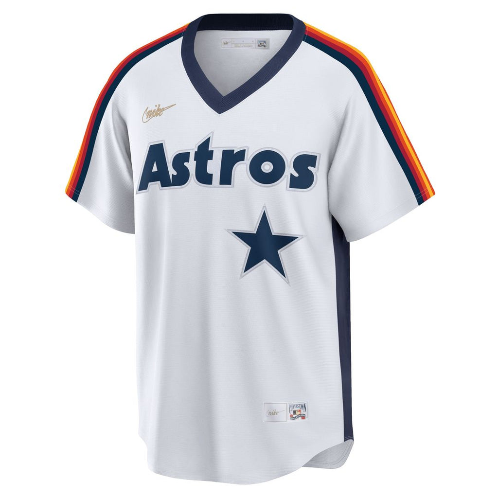 Craig Biggio Houston Astros Nike Home Cooperstown Collection Logo Player Jersey - White Official MLB Team Apparel Baseball Fan Gear