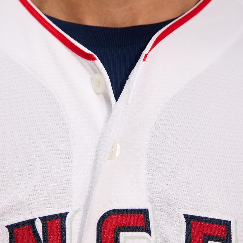Los Angeles Angels Nike Home Replica Team Jersey - White Official MLB Team Apparel Baseball Fan Gear