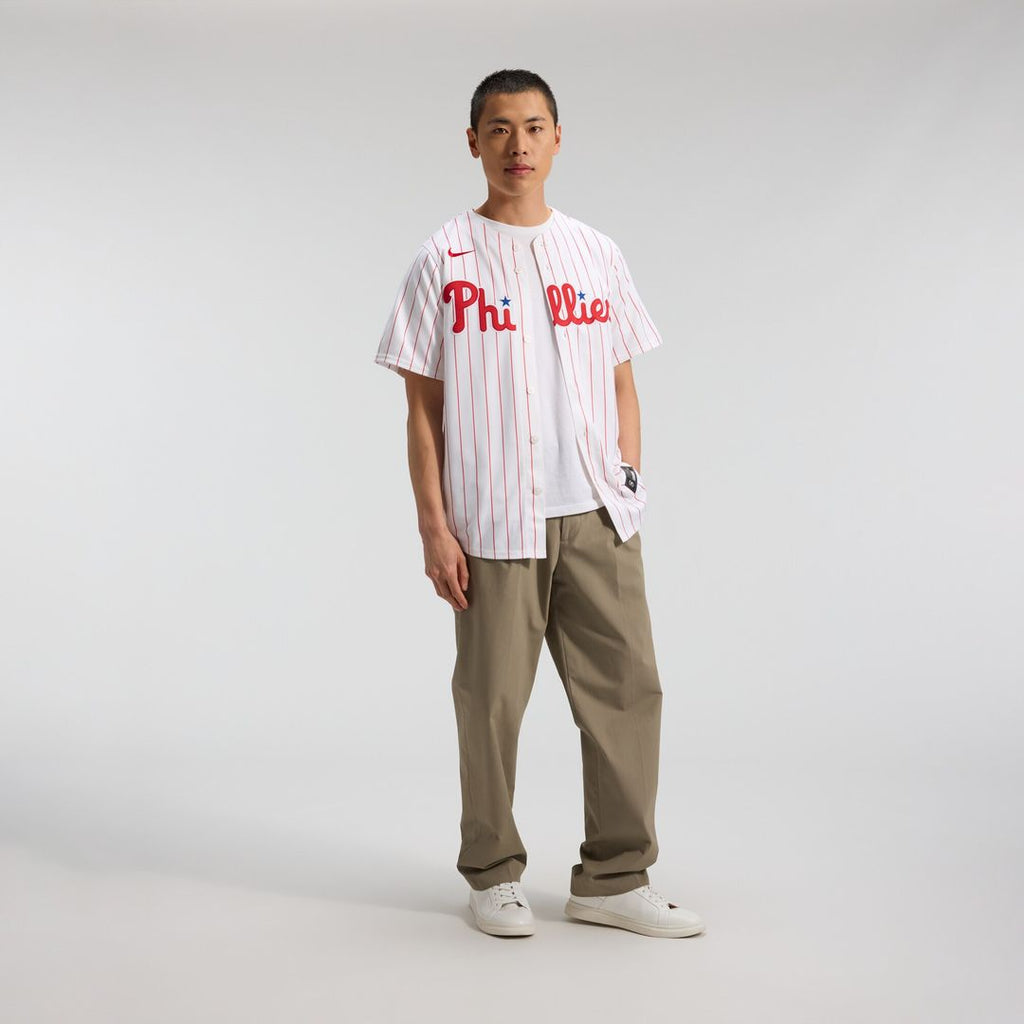 J.T. Realmuto Philadelphia Phillies Nike Home Limited Player Jersey - White Official MLB Team Apparel Baseball Fan Gear