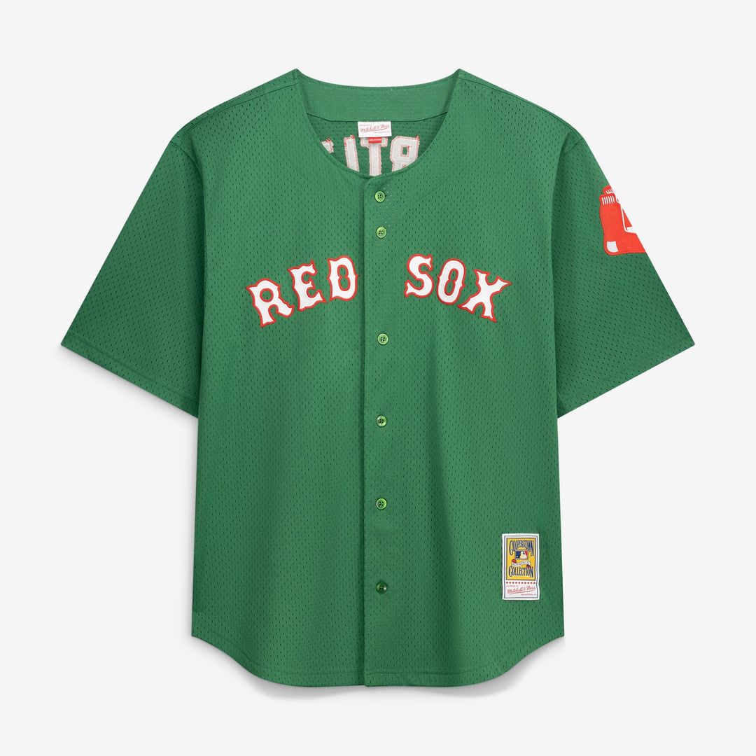 David Ortiz Boston Red Sox Mitchell & Ness Big & Tall Cooperstown Mesh Batting Practice Jersey - Red Official MLB Team Apparel Baseball Fan Gear