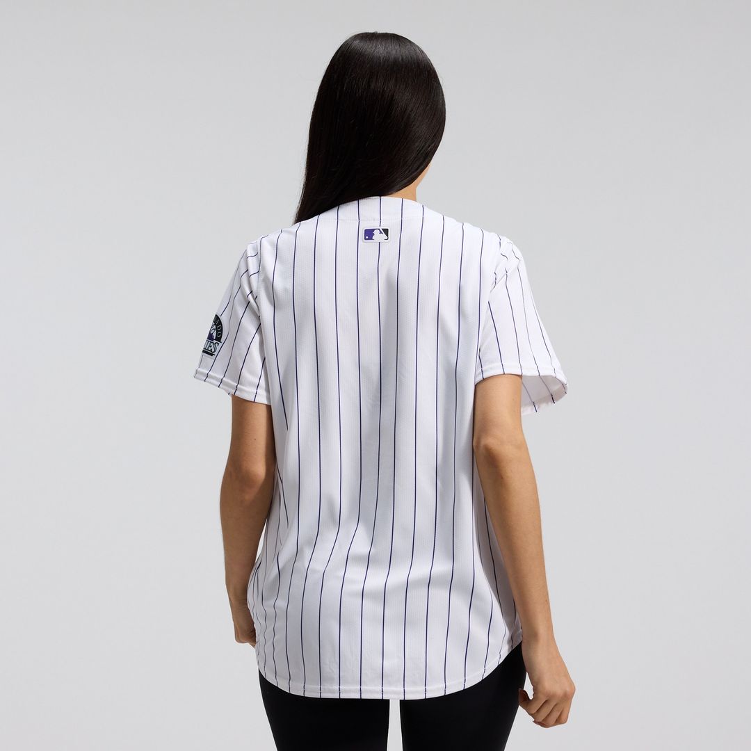 Colorado Rockies Nike Women's Home Limited Jersey - White Official MLB Team Apparel Baseball Fan Gear